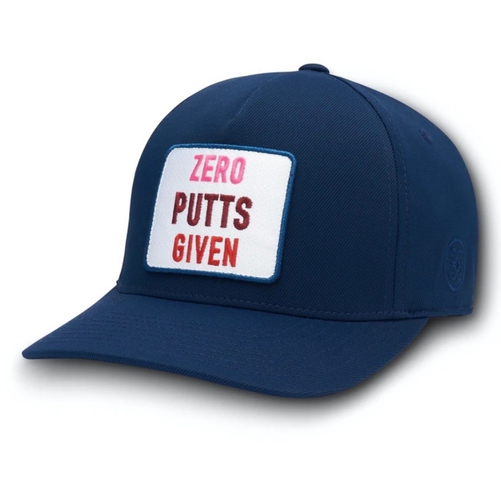 G/FORE Zero Putts Given Snapback Golf Hat‎ OS Blue Flexfit Athleisure